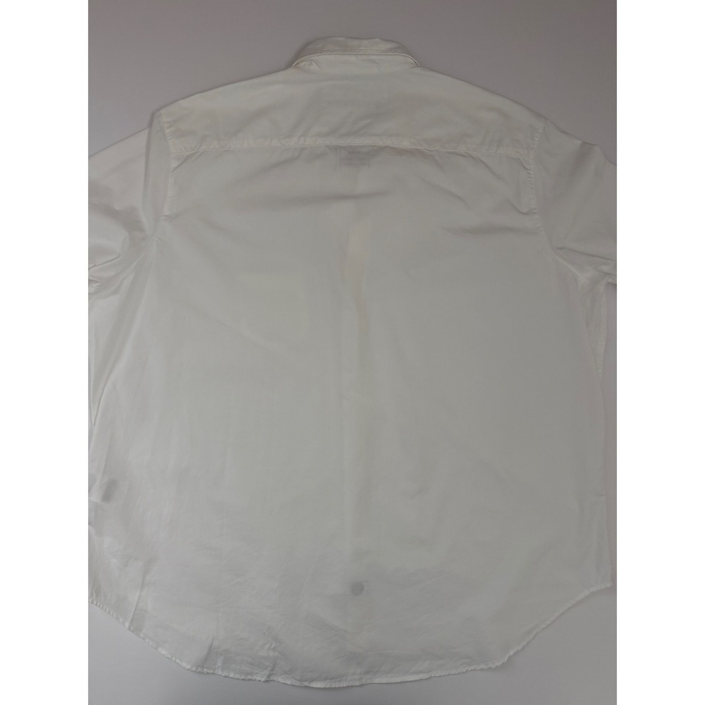 Frank & Eileen Eileen White Button Down Shirt XL Organic Cotton NWOT - Picture 5 of 6